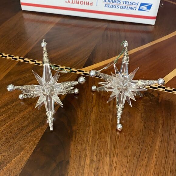 Other - Vintage morvain star Christmas ornaments